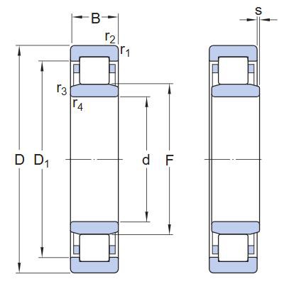 NU-328-ECM bearing NU-328-ECM bearing