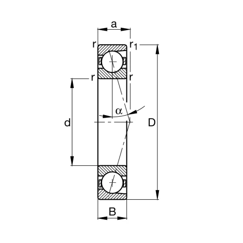 B71948-E-T-P4S-UL bearing B71948-E-T-P4S-UL bearing